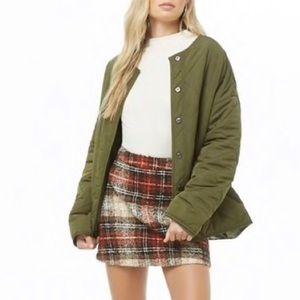 NWOT Diamond Quilted Puffer Jacket